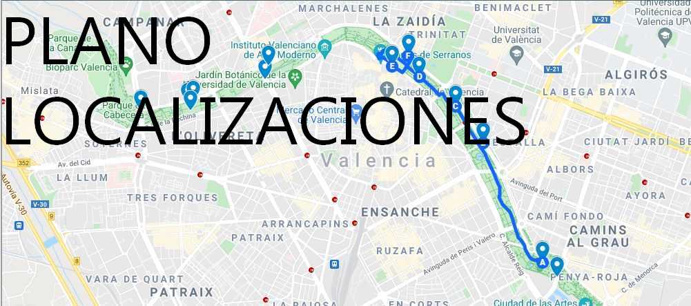 Mapa de localizaciones