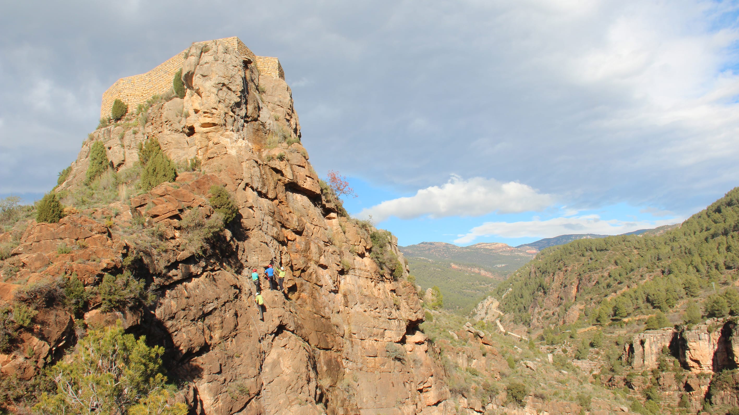 Vía Ferrata Muela de Vistahermosa, Castellón