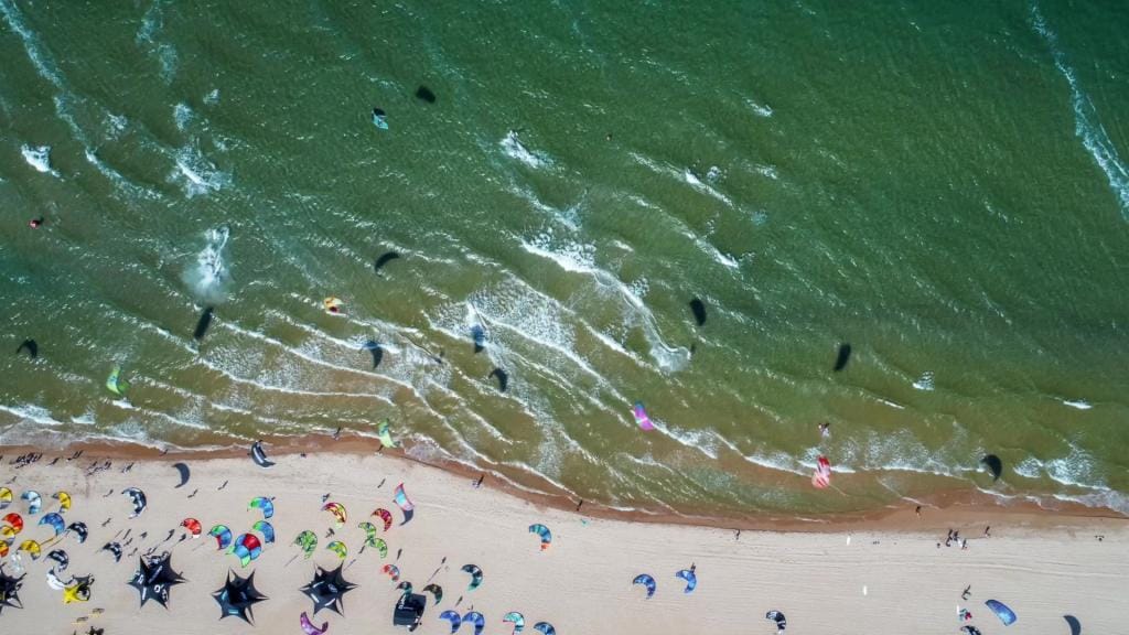 Kite surf, Oliva, Valencia