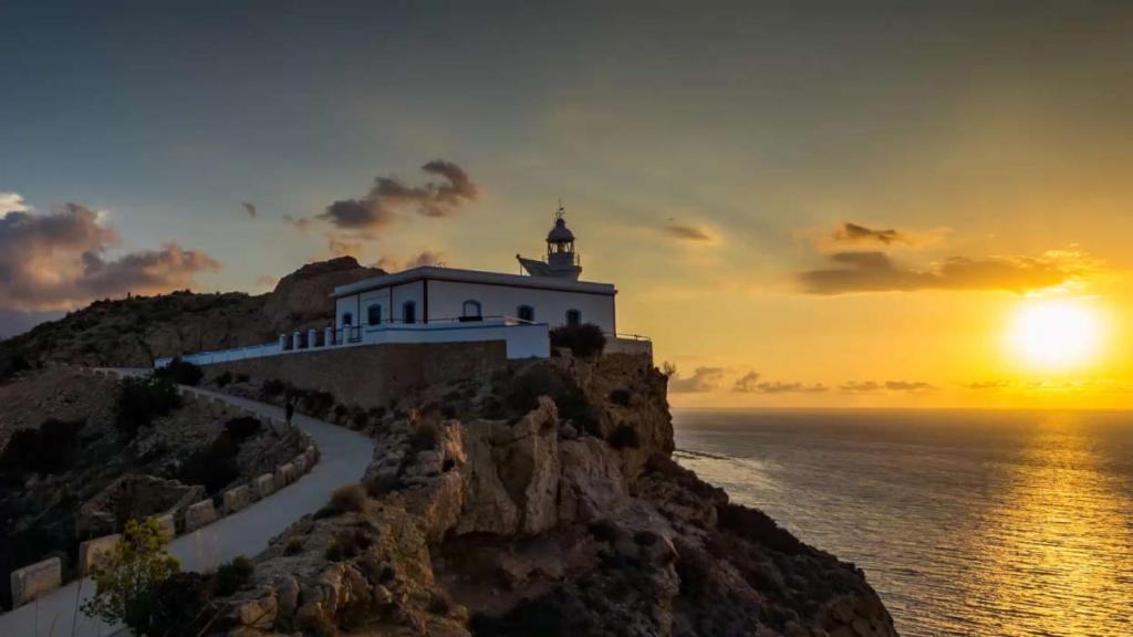 Imagen del faro del Albir en la Comunitat Valenciana