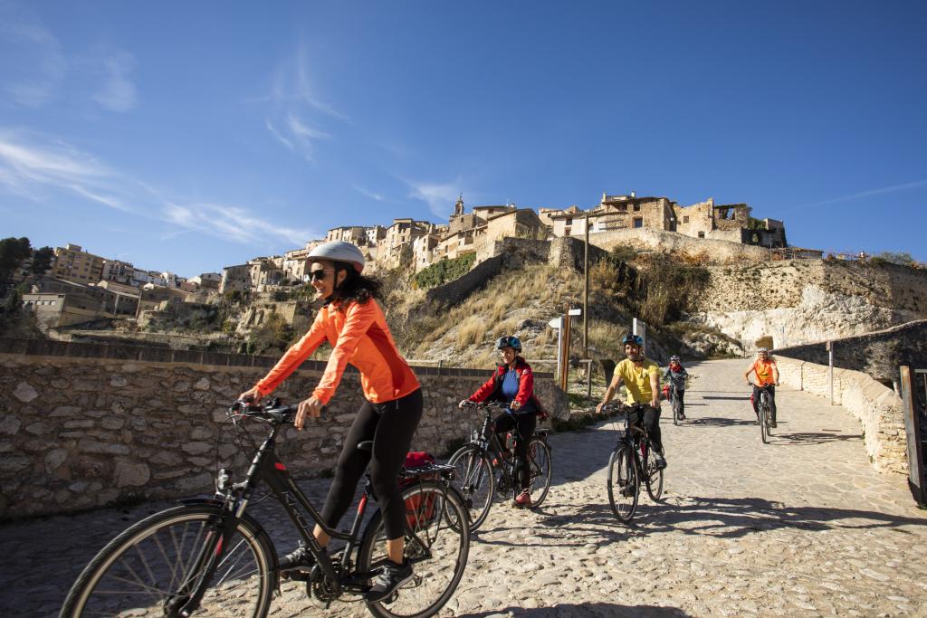 Ruta de Biar a Xàtiva en Bicicleta 