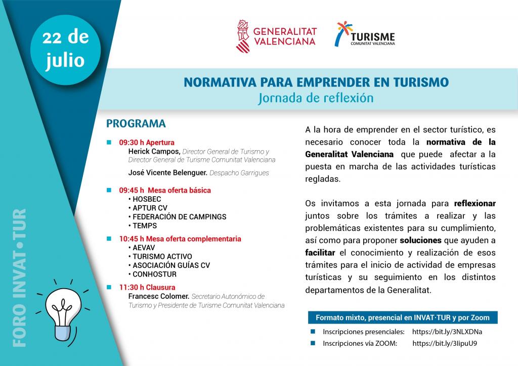 jornada normativa para emprender en turismo