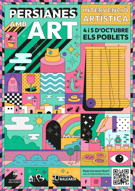 Llega la II edición de Persianes amb Art en Els Poblets