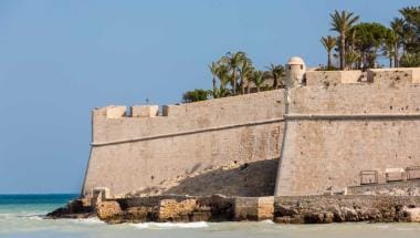 Imagen de las murallas del Castillo de Peñíscola